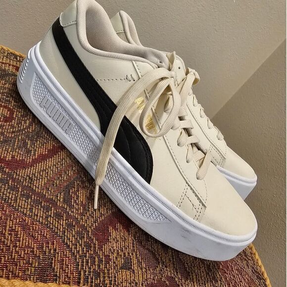 Puma Smash V3 Platform Women's Sneakers Size 9 - Picture 1 of 11